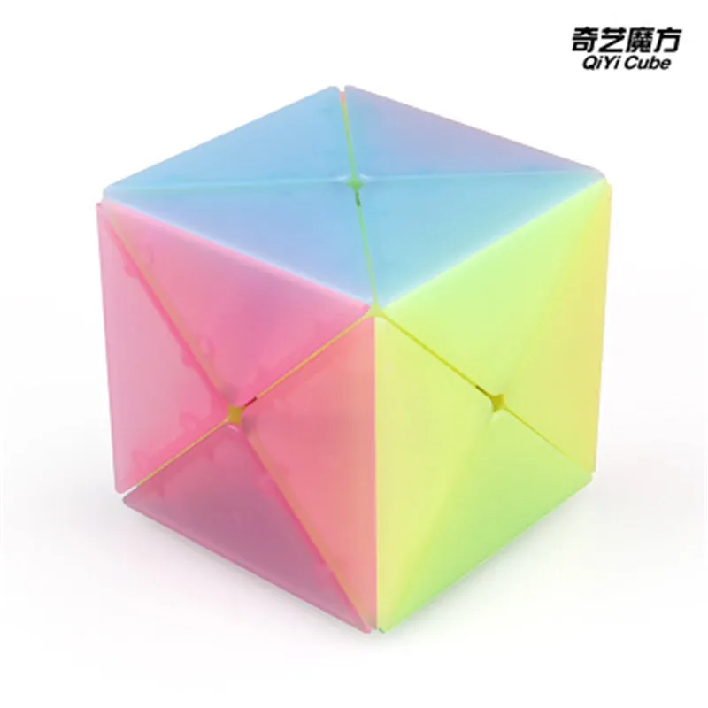Qiyi MoFangGe Jelly X shape волшебный куб 2x2x2 антистресс профессиональная скоростная