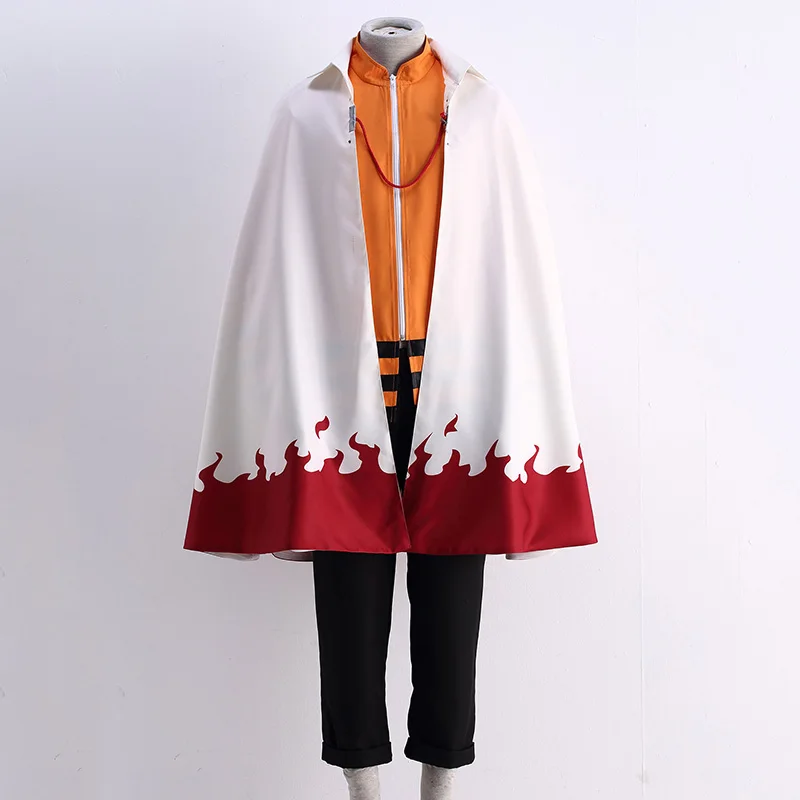 Костюм для косплея из японского аниме последнее фильма Наруто 7 го Хокаге борито