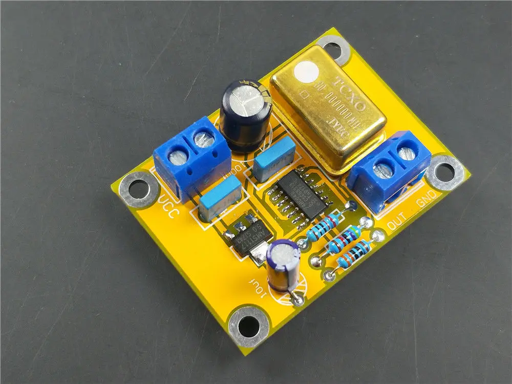 80 МГц hifi TCXO 0.1ppm ультра точный Золотой активный DIP14 кварцевый генератор часы с