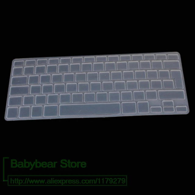 Силиконовая Защитная клавиатура для Macbook Air 13 15 Pro Retina 17 EU европейская версия