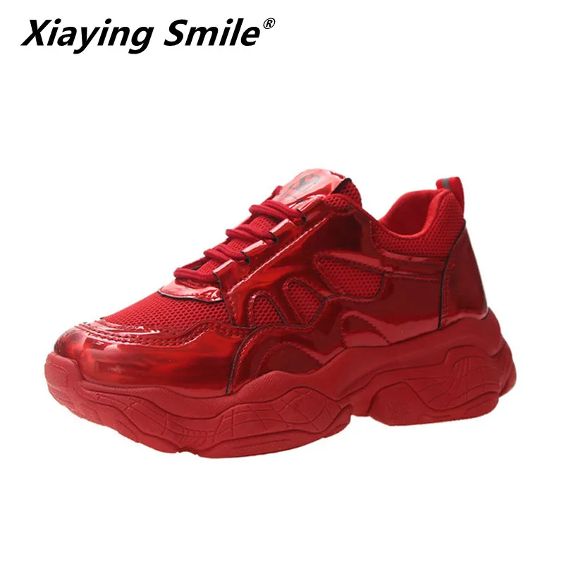 Женские кроссовки для бега Xiaying Smile стильные дышащие улицы удобная обувь весны и