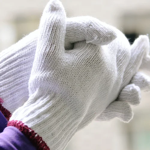 

Labor gloves / cotton yarn gloves 21*10cm
