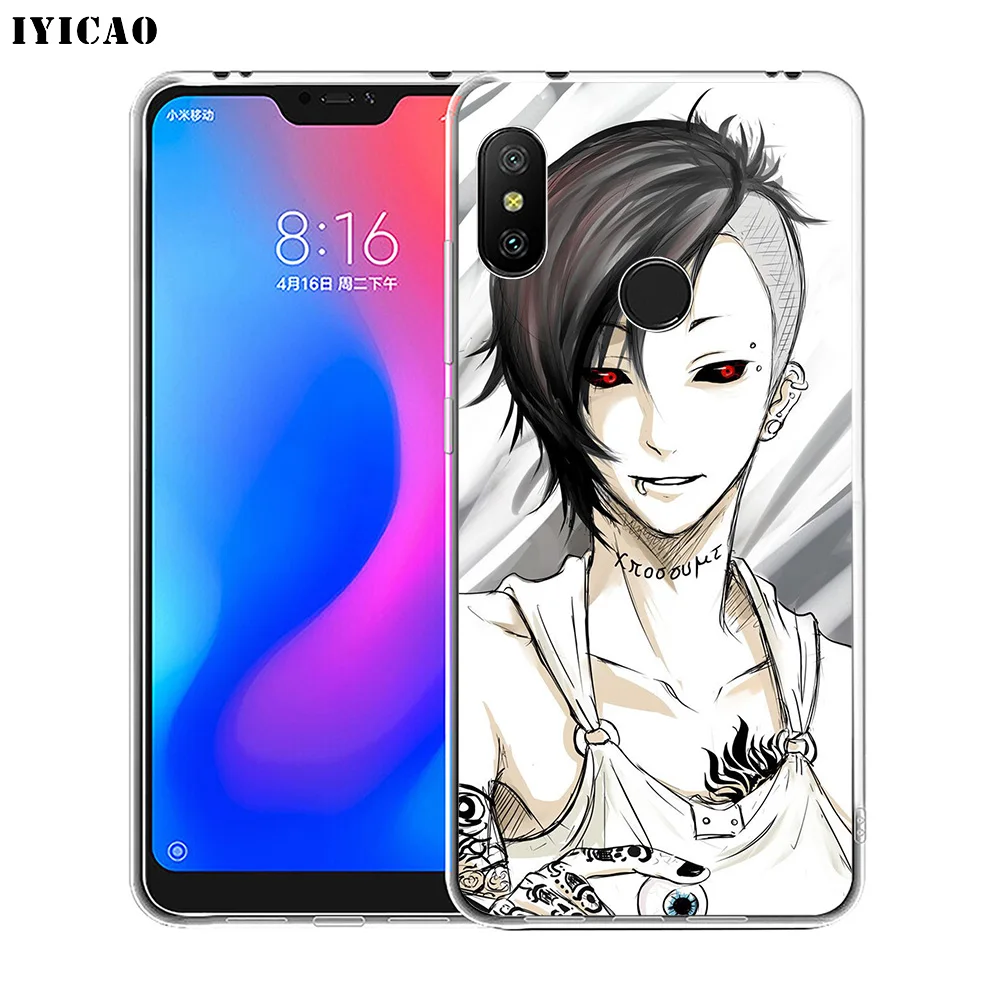 IYICAO Uta Tokyo Ghoul Мягкий силиконовый чехол для телефона Xiaomi Redmi 4A 5A 6A Note 7 6 5 Pro Plus 4X