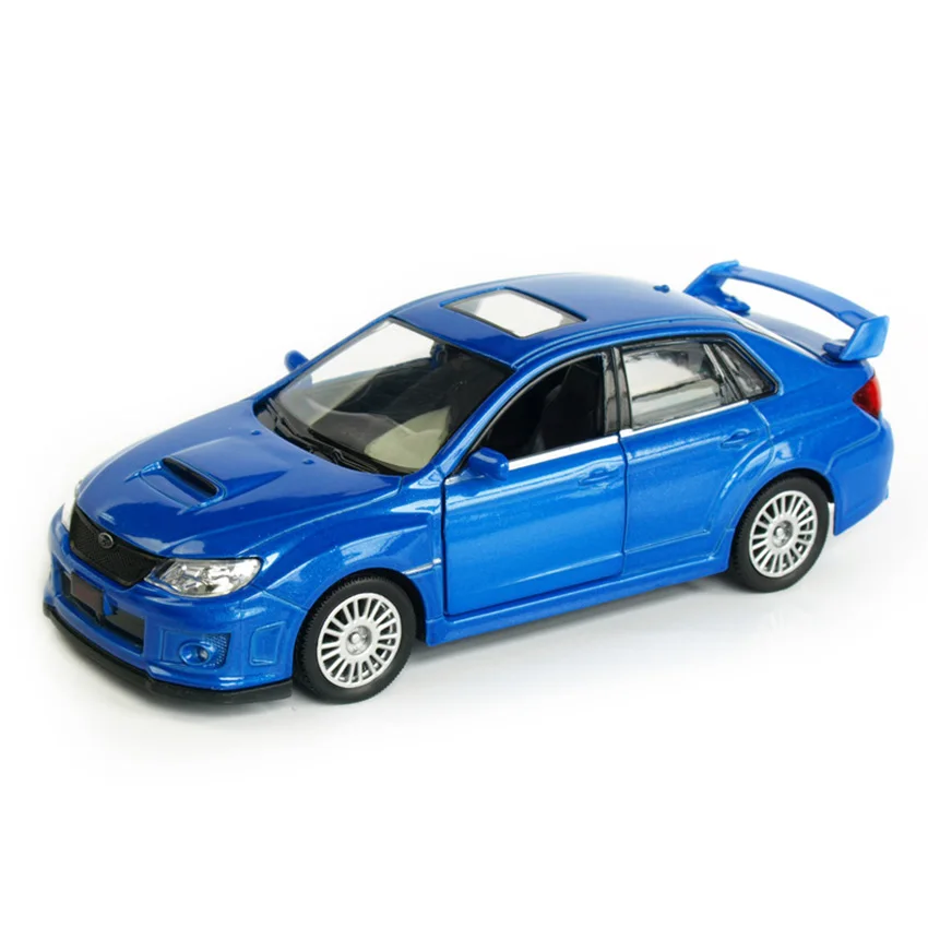 R WRX STI 1:36 игрушечный автомобиль копия авторизованного Оригинального заводского