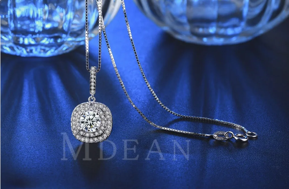 Новый сектор 925 Серебряные Кристаллы от Swarovski высококачественные ожерелья
