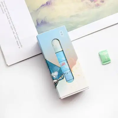 5 шт./кор. красивый цветок васи лента Diy украшения Скрапбукинг планировщик Маскировочная лента клейкая лента канцелярские принадлежности для наклеек - Цвет: 4