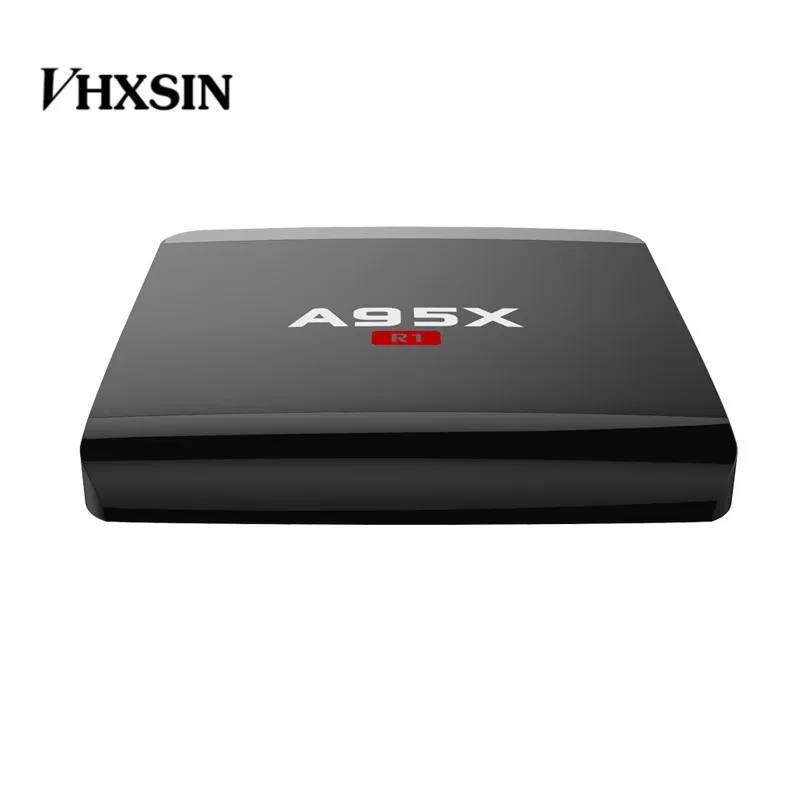 VHXSIN 10 шт./лот новейший Amlogic S905W четырехъядерный kdплеер 17,4 android 7,1 1 ГБ ОЗУ 8 Гб ПЗУ 4k A95X R1 ТВ коробка