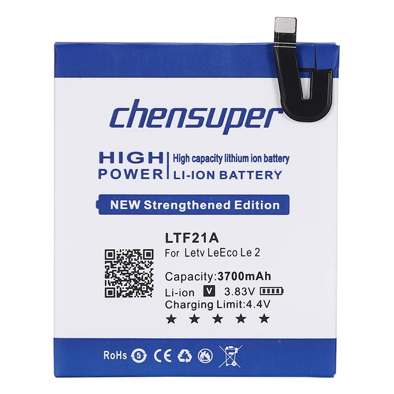 Аккумулятор LTF21A chensuper на 3700 мА · ч для Letv LeEco Le 2 (pro) le 2S S3 X528 X621 X625 X626 X20 X25 X620