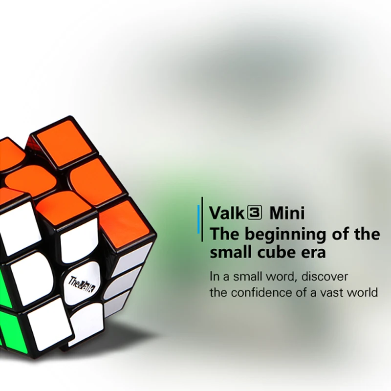 Mofangge Valk 3 Mini 3x3x3 Puzz-le Cube 4,74 см магический куб speed Valk3 Cubo Magico профессиональные игрушки для детей
