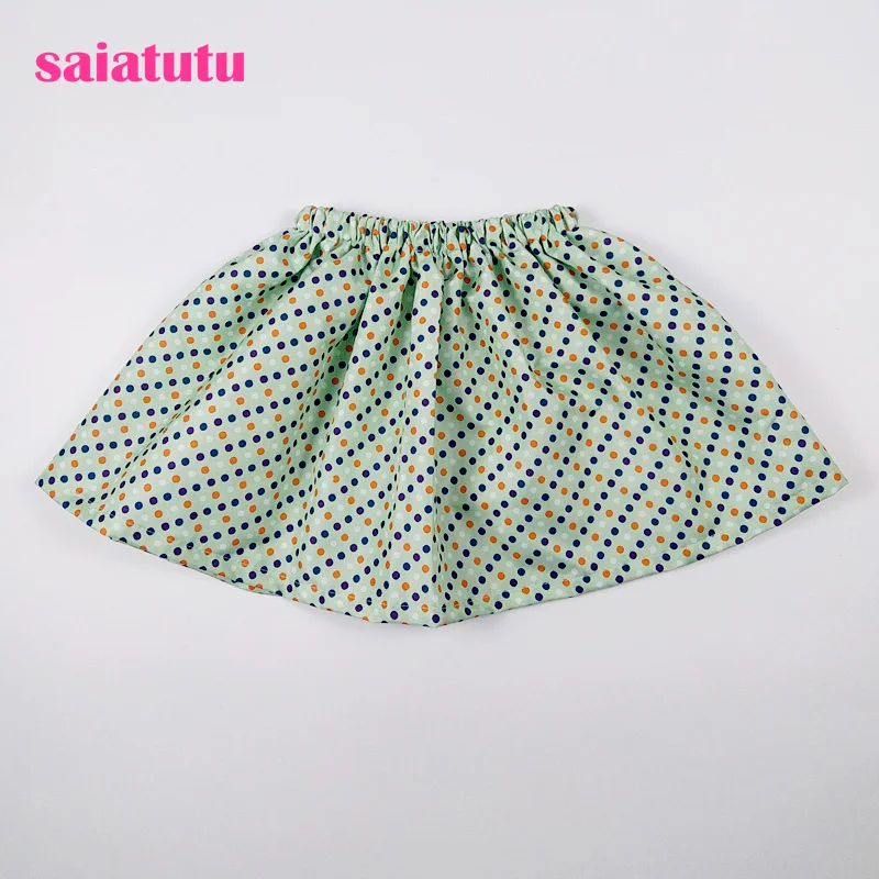 Дешевая коллекция 2019 года летние юбки пачки с цветочным принтом для маленьких