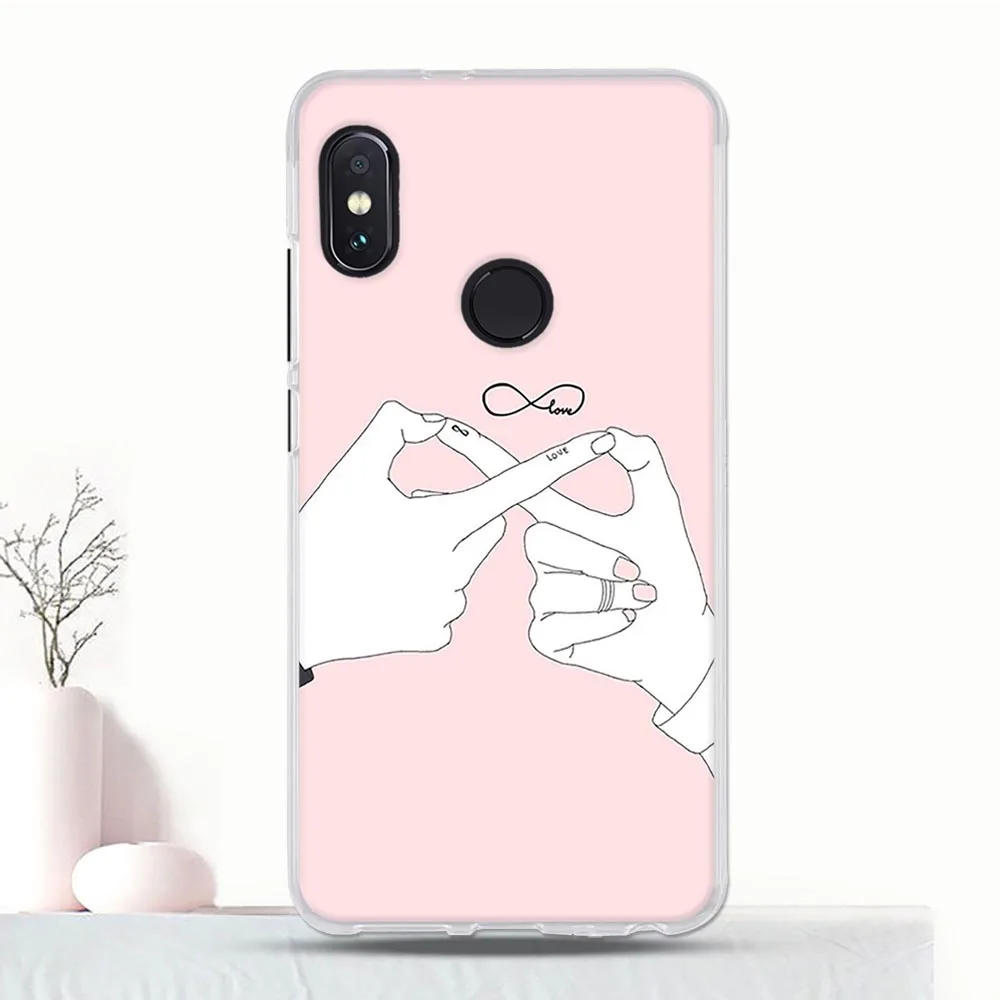 Чехол для Xiaomi Redmi Note 5 Pro силиконовый чехол Модный чехол-бампер с рисунком |