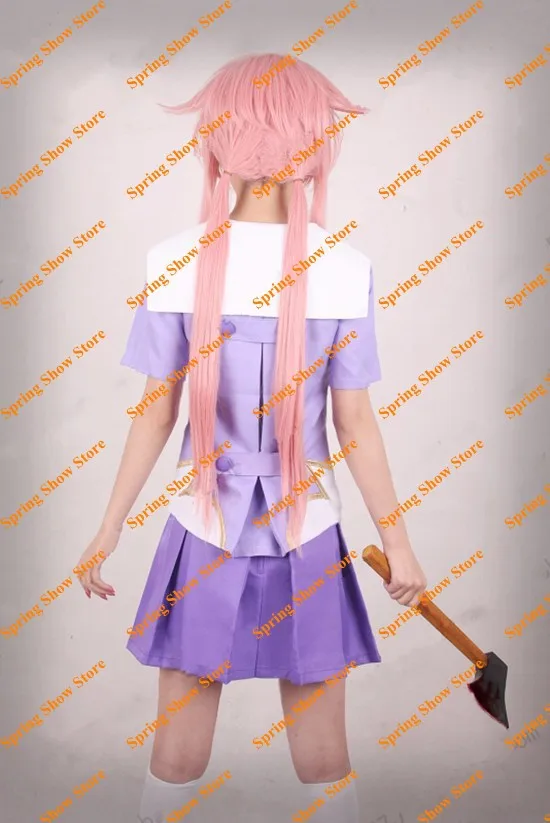Будущий дневник героини гасаи Юно Косплей Костюм высокого качества на заказ