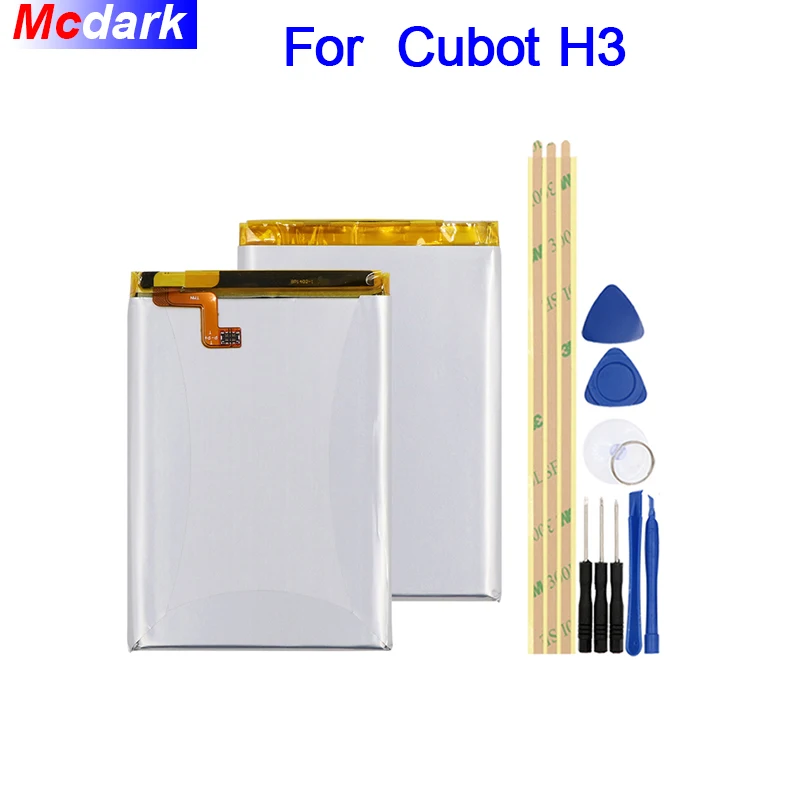 Mcdark 6000 мАч батарея для Cubot H3 аккумуляторная AKKU ACCU PIL мобильный телефон +