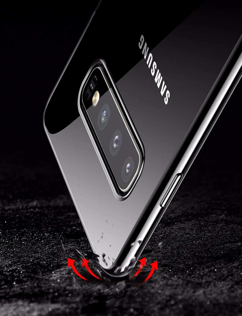 Suntaiho мягкий из термопластика чехол s для samsung Galaxy S10 S8 S9 плюс S6 S7 край A5 J5 J7 A6 A7 A8 A9 J4 J6 ультра тонкий роскошный кожаный чехол