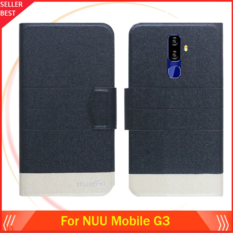 5 цветов Лидер продаж! Чехол для мобильного телефона NUU G3 кожаный чехол Прямая