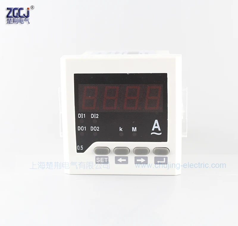 Цифровой амперметр переменного тока 0-50 а с 1 реле сигнализации | Инструменты