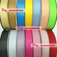 50mm polyester grosgrain ribbon rope plain colour ribbon string for hair bow diy accessories decoration cord 100yardsrolllot