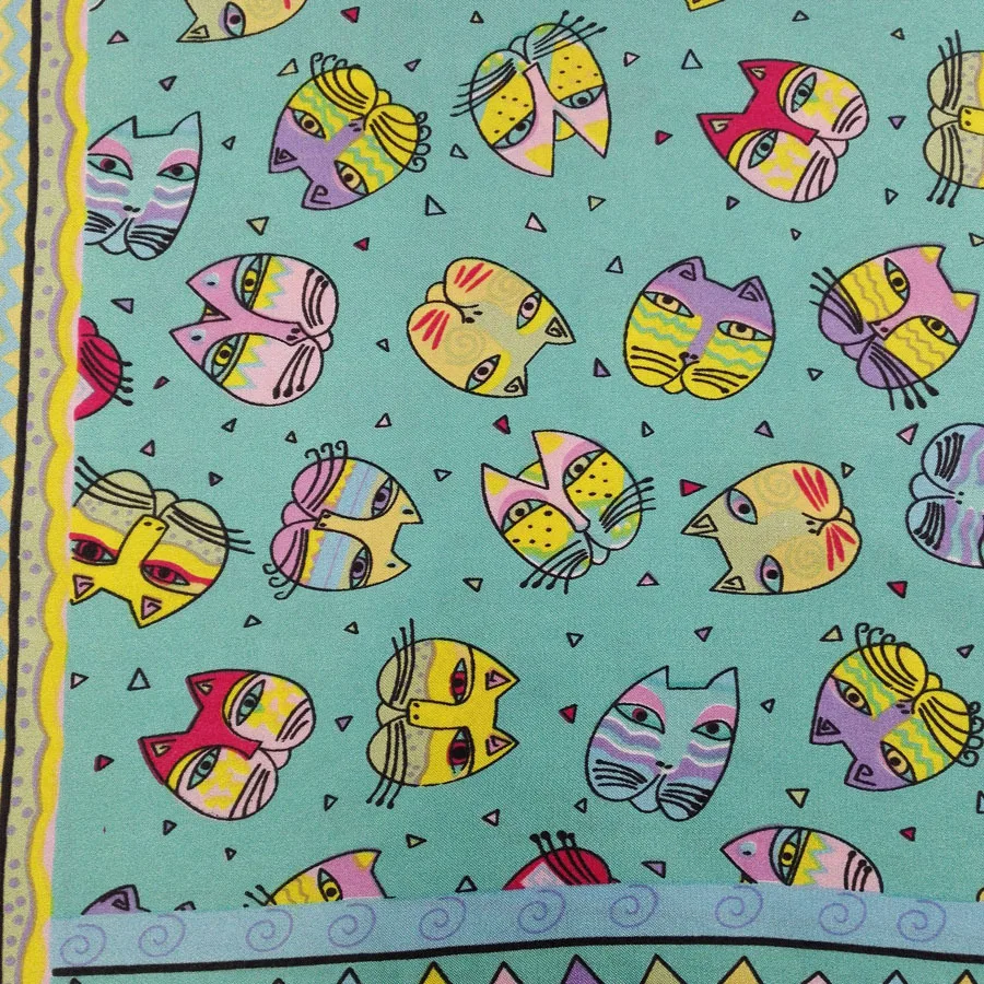 Фериф 58 см x Большой размер Шелковый квадратный шарф женский модный бренд высокое