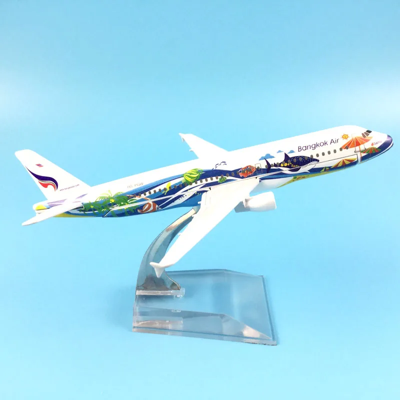 Бесплатная доставка модель самолета из металлического сплава 16 см A320 бангкок