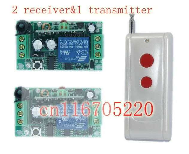Бесплатная доставка междугородний DC 12Votage 10A 1CH RF беспроводной передатчик и модуль