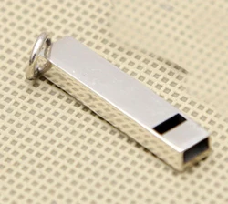 pendant only Твердый 925 пробы Серебряный рабочий свисток голоса Ом Мани Падме ГУМ свисток кулон Ювелирное Украшение(без цепи) A942 - Окраска металла: pendant only