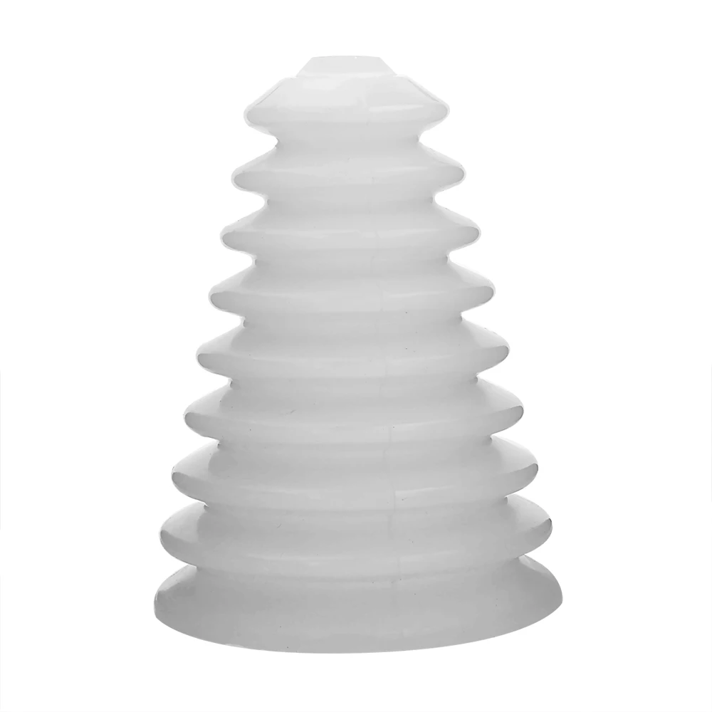 Long White NICEYARD Drill Dust Collector Rubber Dust Cover 1 Piece Electric Hammer Drill Dust Collector Electric Drill Dremel - Цвет: Long White