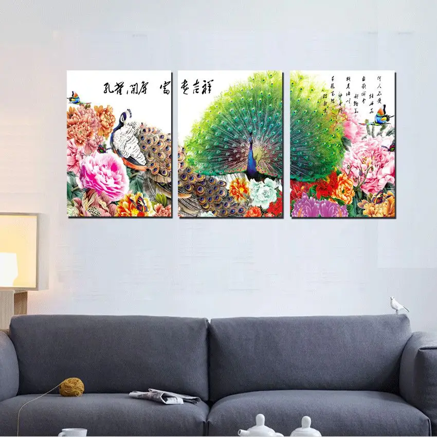 Украшение для дома 2 шт. без оправы художественная картина изображение на холсте