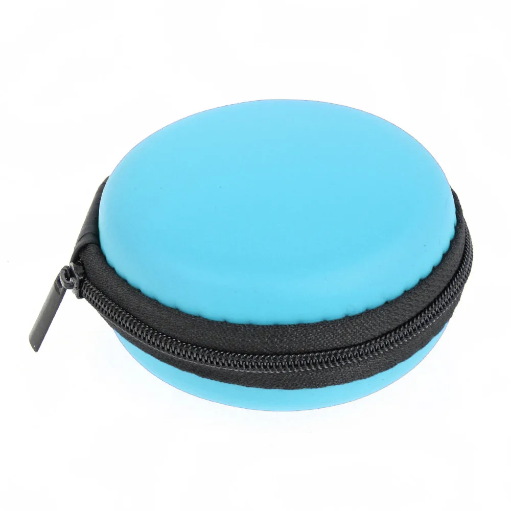 Лидер продаж коробка из ЭВА для кабелей и проводов наушников 8x3 5 см круглая Милая