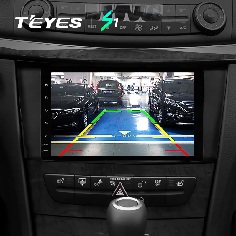 TEYES S1 Android 7 1 автомобиль dvd gps мультимедийный плеер для Mercedes-Benz E-класс 2002-2009