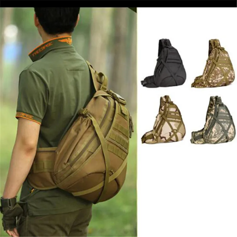 Мужские сумки Большой Вместительный рюкзак на одно плечо нагрудная посылка