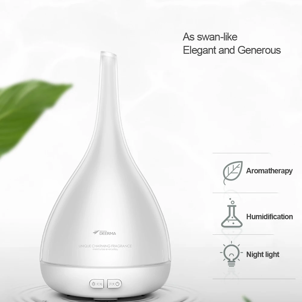 Увлажнитель Xiaomi Deerma, арома-диффузор, ароматерапия, увлажнитель воздуха Huile, Fogger, светодиодный, меняющий цвет, для спа