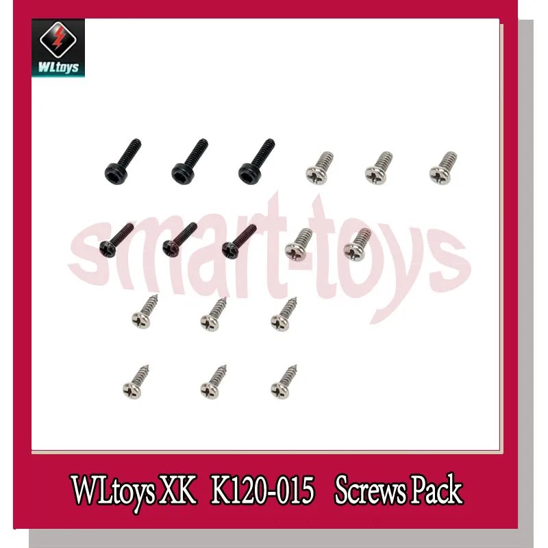 

3Set K120 Screw Set for Wltoys XK K120 RC Helicopter Spare Parts K120-015 Screws