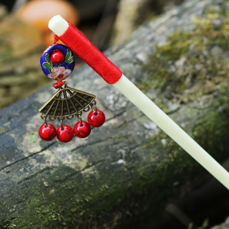 Этнические ювелирные изделия модные винтажные аксессуары для волос деревянные