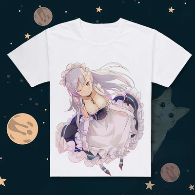 Горячая игра Azur Лэйн cos HMS Белфаст юбка футболка с короткими рукавами крутые футболки летние топы - Цвет: 13