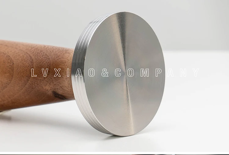 watchget Coffee TAMPER 280g Walnut/stainless steel