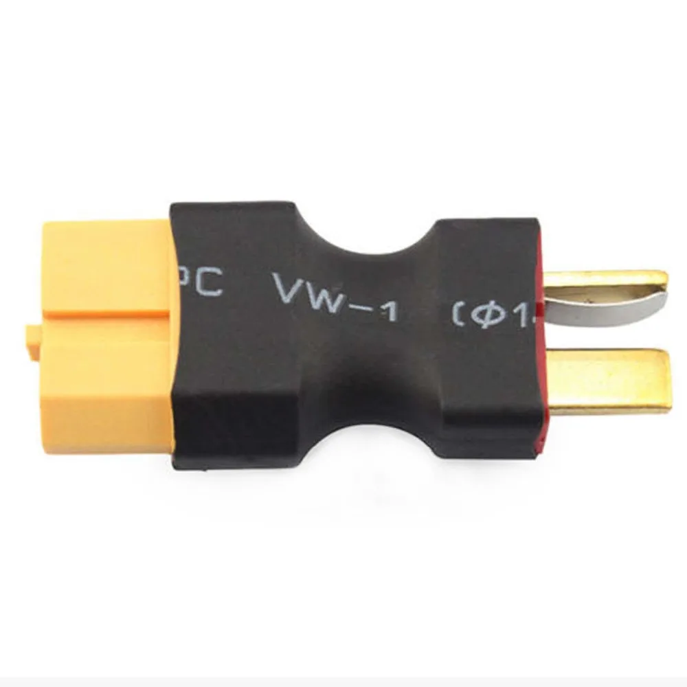 Переходник Hobbypower XT60 с внутренней резьбой на штекер Deans T для аккумулятора Lipo ESC |