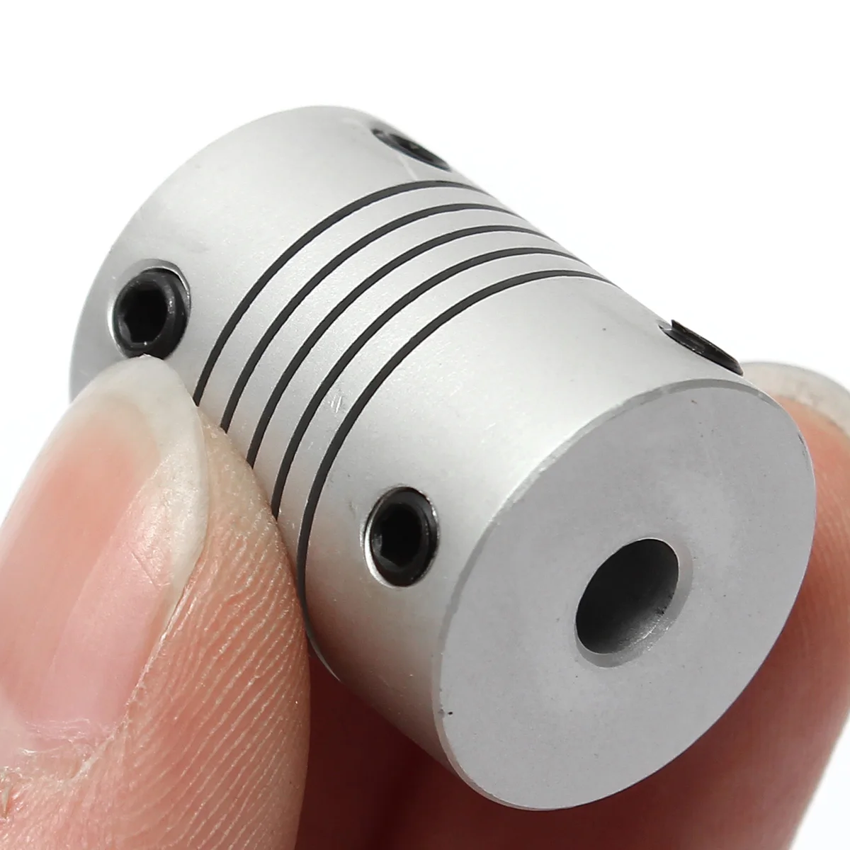 5 мм x алюминиевая Гибкая муфта вала OD19mm L25mm CNC шаговый соединитель