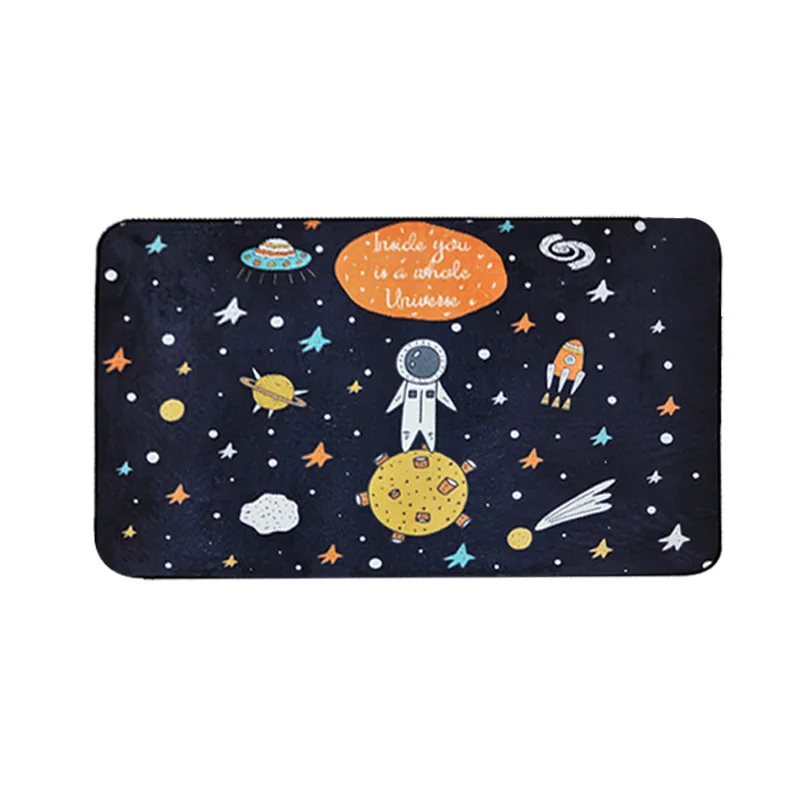 Космос Вселенная/планеты мультфильм ковры для Гостиная мягкий ковер в детской