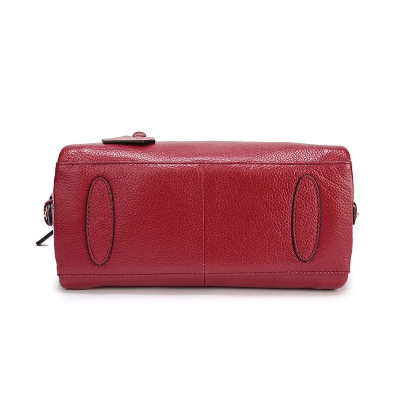 2018 Natural Cowhide Mature Pillow Bag Genuine Leather Women's Handbag for Mom High Quality Shoulder Causal | Багаж и сумки