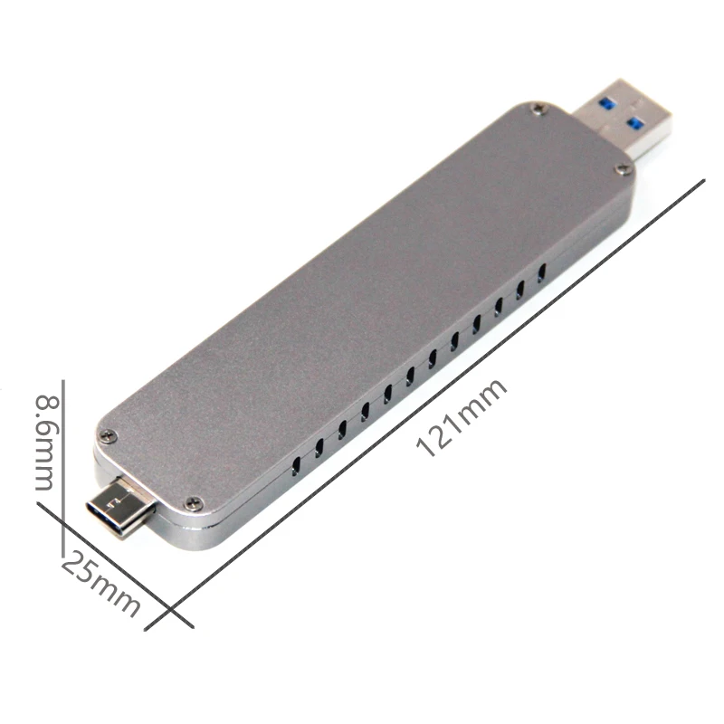 Чехол для жесткого диска NVME SSD чехол USB C и TYPE-A PCI-E M.2 Disk HDD адаптер 2242/2260/2280 |