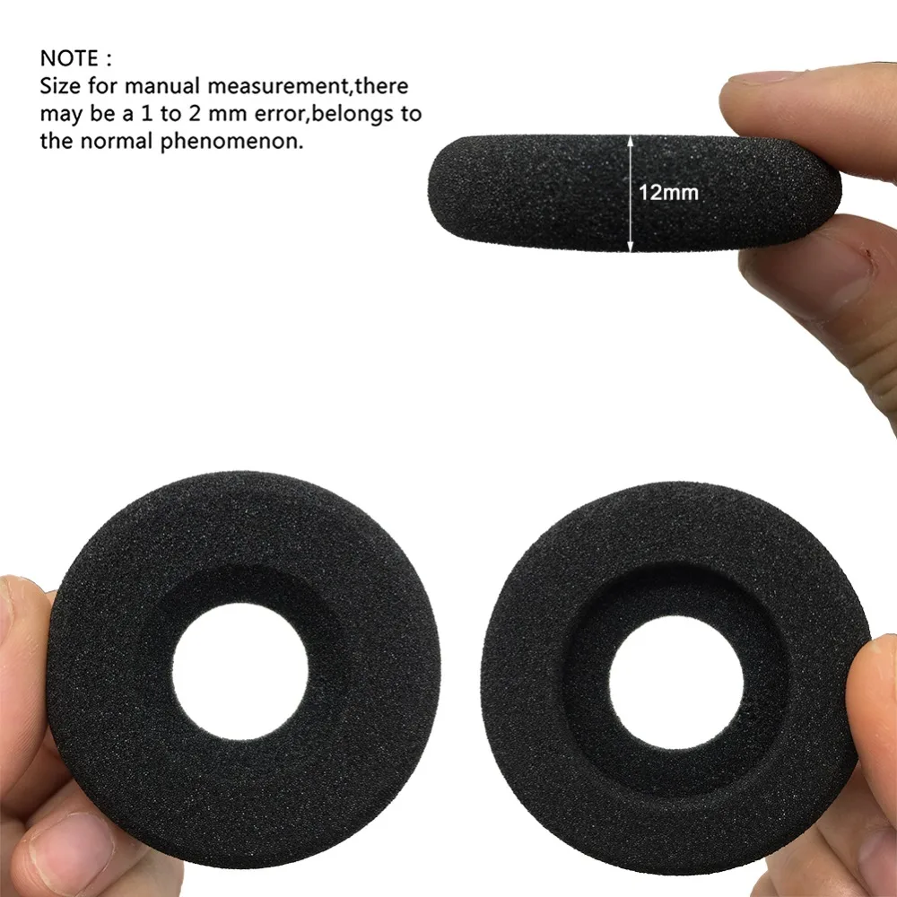 IMTTSTR Мягкая Пена Губка уха Замена вкладыши Чехлы для Plantronics SupraPlus HW111N HW121N HW251 HW251N H261 HW261N гарнитура