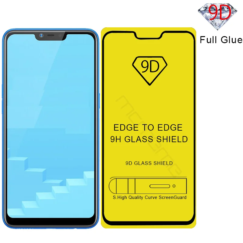 Для Realme X 3 2 Pro 9D полное покрытие Закаленное стекло Защитная пленка для экрана C2 C1 U1