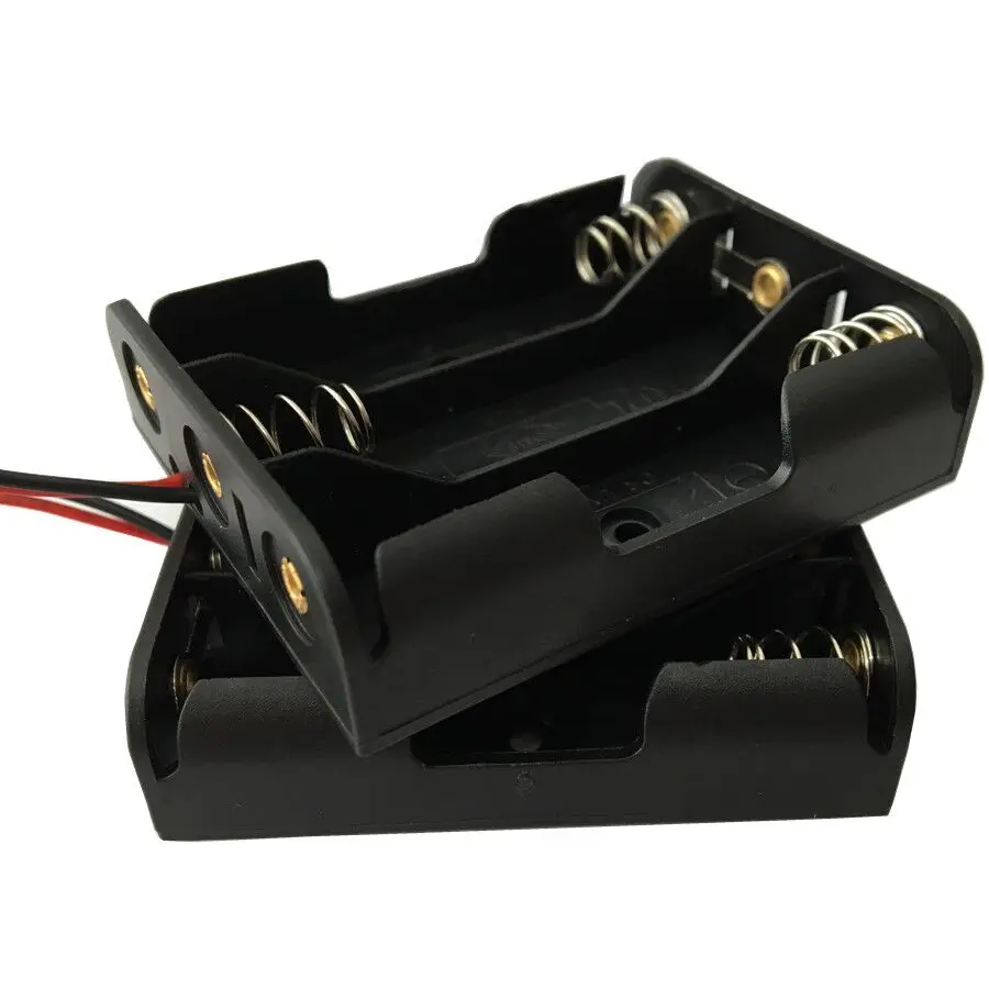 Оптовая продажа батарейный блок 4 5 в 3XAA 3XLR6 3X1.5V корпус батарейного отсека 3AA с 6