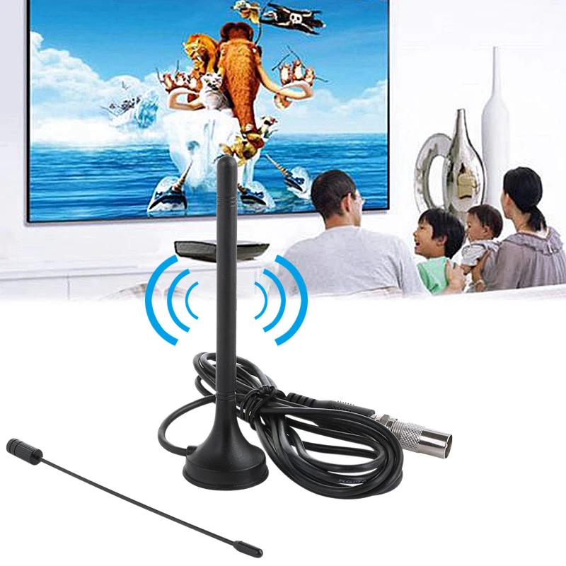 Телевизионная антенна DVB-T Freeview HD TV 25 дБ комнатная цифровая воздушный усилитель