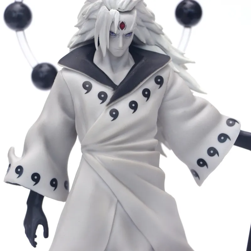 Наруто Учиха Madara Rikudō Sennin Ootutuki Hagoromo Замена лица ПВХ фигурка Коллекция Модель 26 см