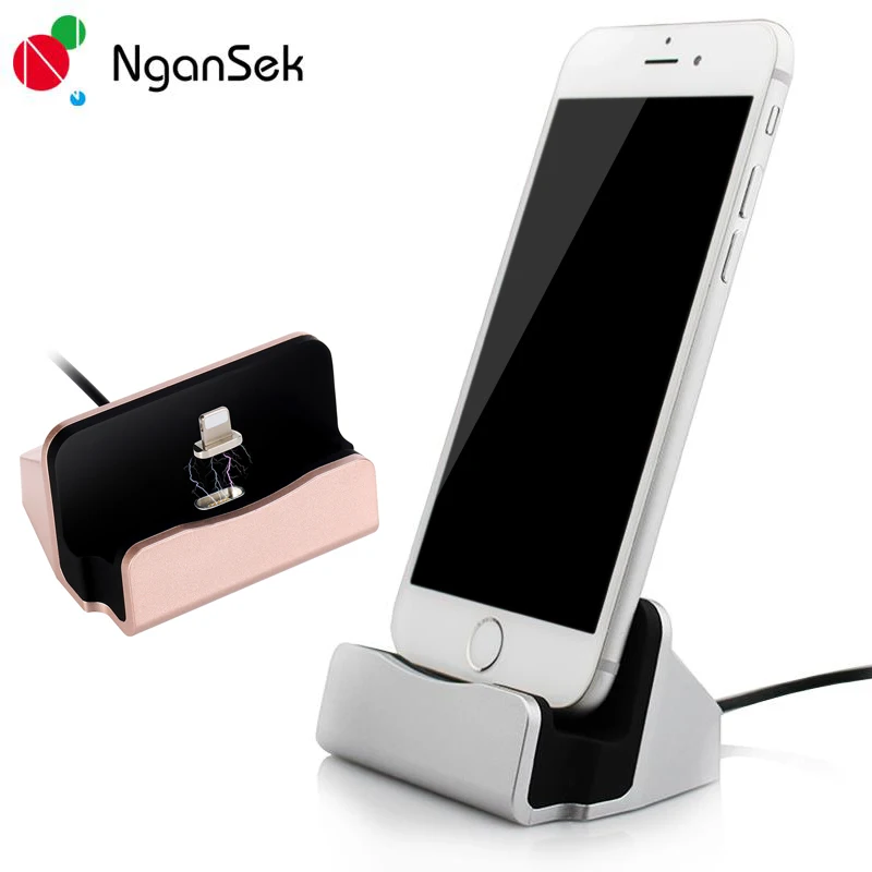 Зарядное устройство Док-станция для iPhone 7 Plus Магнитная USB кабель iphone 5S SE 6 S Ipod