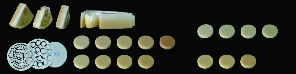 98x12 мм Многослойные стоматологические циркониевые CAD CAM Block VITA 16 цветов|dental lab|zirconia