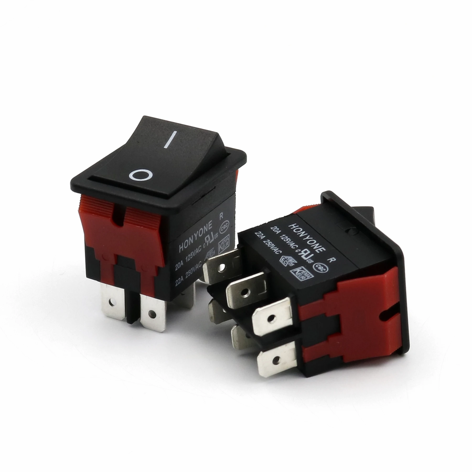 5 шт. LR-220 черный 6Pin высокий ток 22A ON-ON IP55 DPDT сварочный аппарат кулисный переключатель