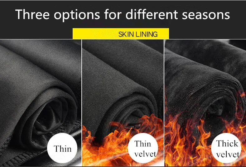 Осень-зима толстые дамские туфли из PU искусственной кожи брюки с высокой талией