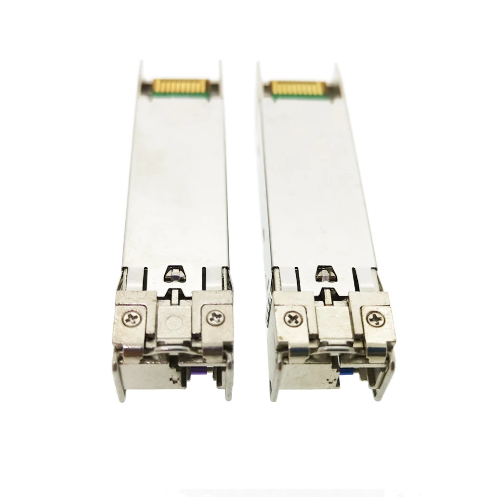 1 пара 10 г SFP+ BIDI 20 км 1270 нм/1330 нм LC Разъем 10 г SFP moudle трансивер одномодовый одиночный волокно